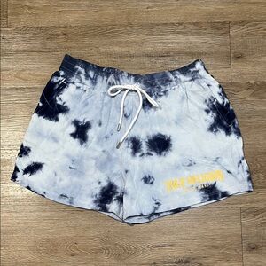 True Religion Relaxed Tie-Dye Shorts